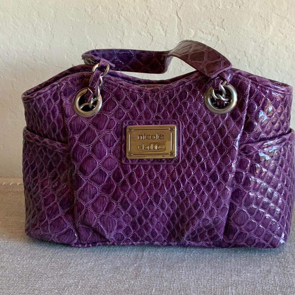 Nicole Miller Blackberry Emmy Mini Chain  Handbag